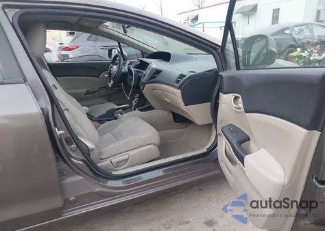 2012 Honda Civic Lx из США, поврежденный, VIN 2HGFB2F52CH521032